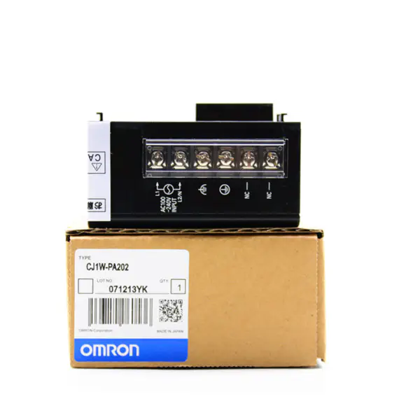 Omron PLC Tipos Unidad de fuente de alimentación Aiwell Japón CJ1W PA202 Bajo CJ1W-PA202 Paquete Industrial Ect JP
