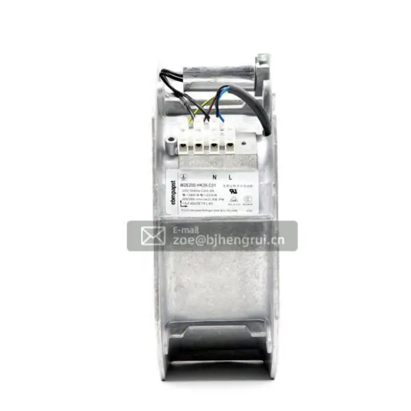 ebmpapst W2E200-HK38-C01 80W 0.29A AC 225*80 mm 230V Ventilador de flujo axial para inversor fotovoltaico