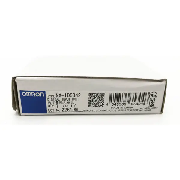 Módulo de entrada analógica digital PLC serie NX de Omron NX-ID5342