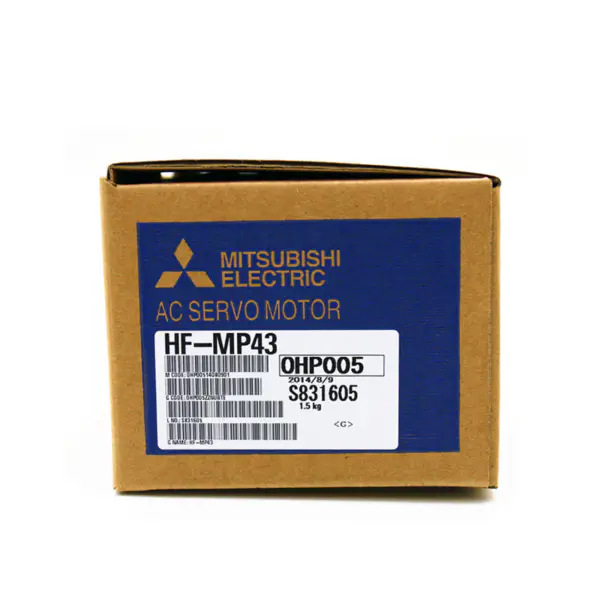 Bajo Costo Imán Permanente 400w Kit AC Servo Motor Rotativo 3000RPM Marcas Mitsubishi HF-MP43