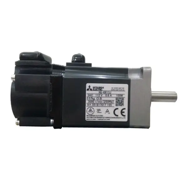 Servomotor Mitsubishi sin bastidor de bajas revoluciones 100W 3000Rpm Servomotor Hmc HG-KR13J con freno