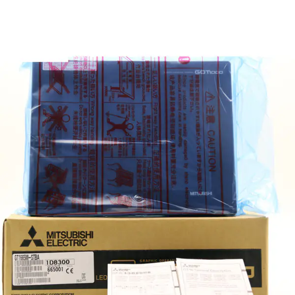 Gráficos industriales Mitsubishi HMI Panel de pantalla táctil GT16 Serie GT1665M-STBA