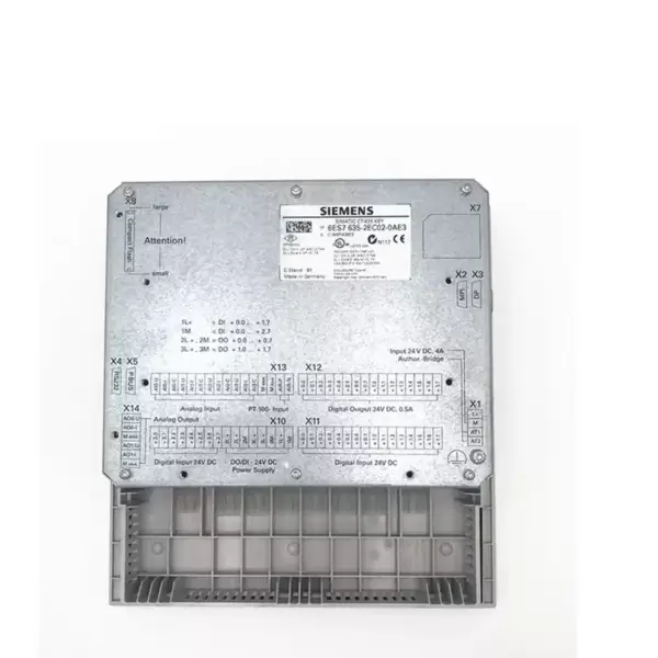 Siemens Simatic C7 635 6ES7635-2EC02-0AE3 PLC Control Panel Operador Temperatura HMI C7-635 6ES7 635-2EC02-0AE3