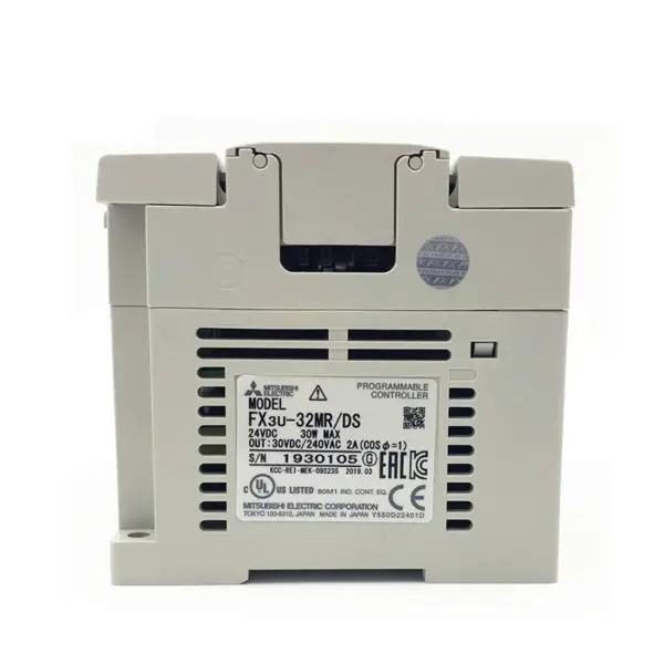 PLC Mitsubishi Serie FX3U-32 FX3U Unidades base de CPU FX3U32M FX3U-32MR/DS