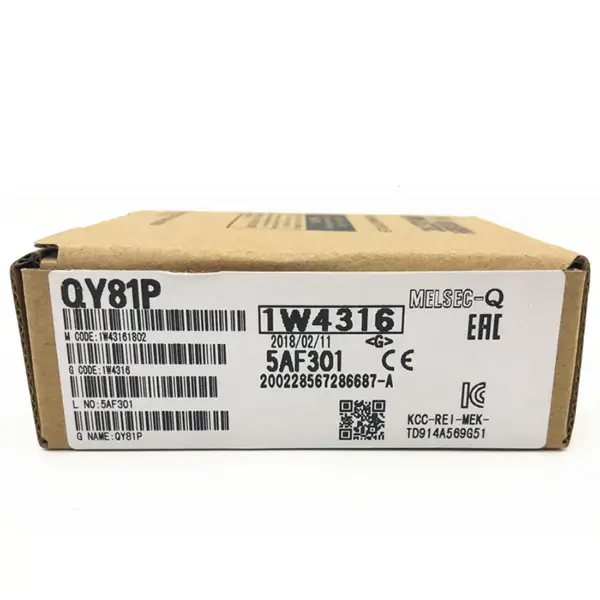 PLC Mitsubishi Melsec Serie Q 32 Puntos Unidad de Salida de Transistor QY81P