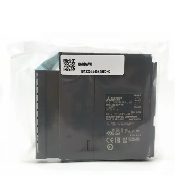 PLC Mitsubishi Melsec-Q Módulo de salida analógica digital Q68DAVN