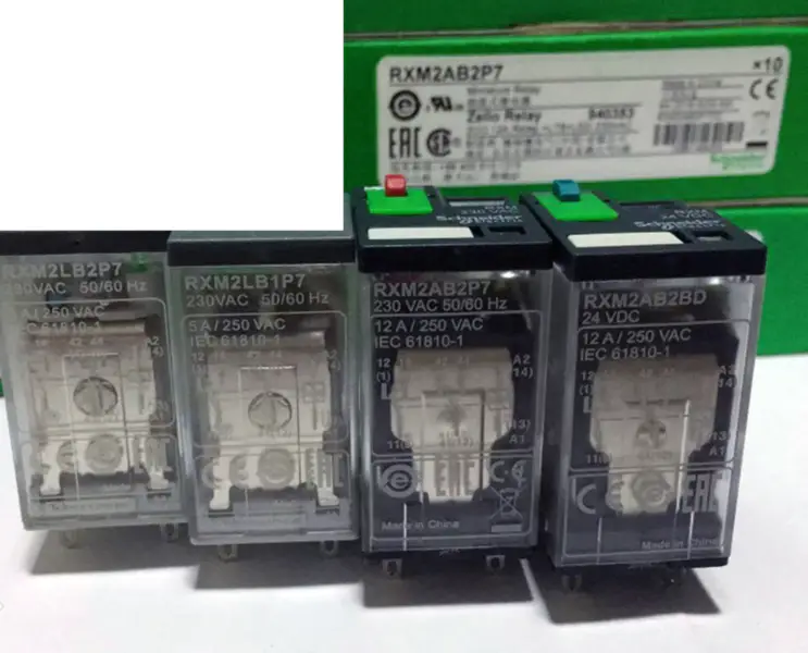 relé RXM4LB2P7 para schneider