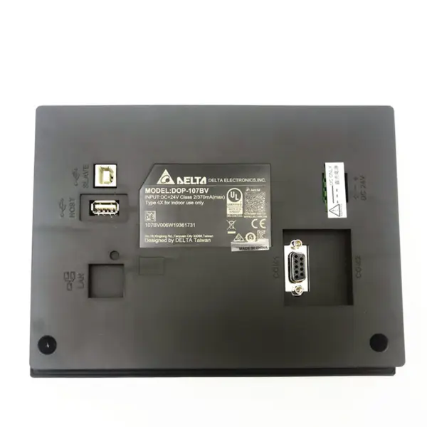 Taiwan Delta Marca Mini HMI Pantalla Táctil Panel de Visualización de 7 pulgadas DOP-107BV