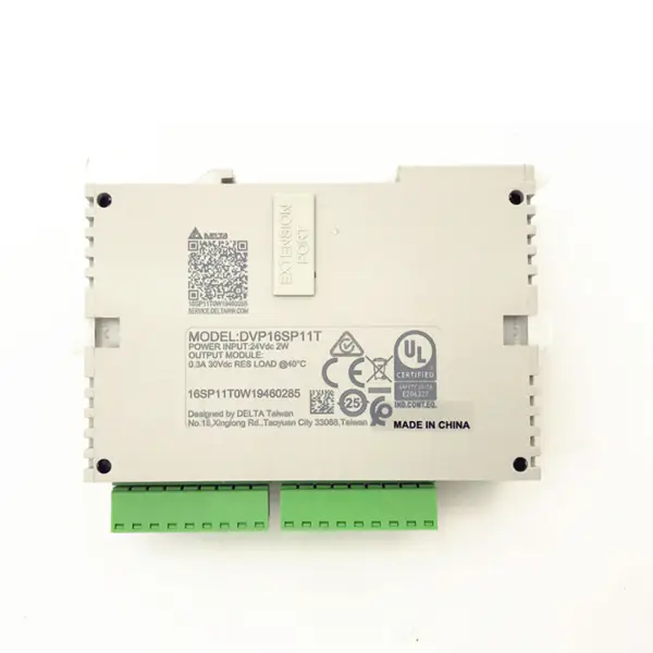Delta DVP 16SP PLC Módulo de Entrada y Salida Digital DVP16SP11T Paquete Industrial Ect TW