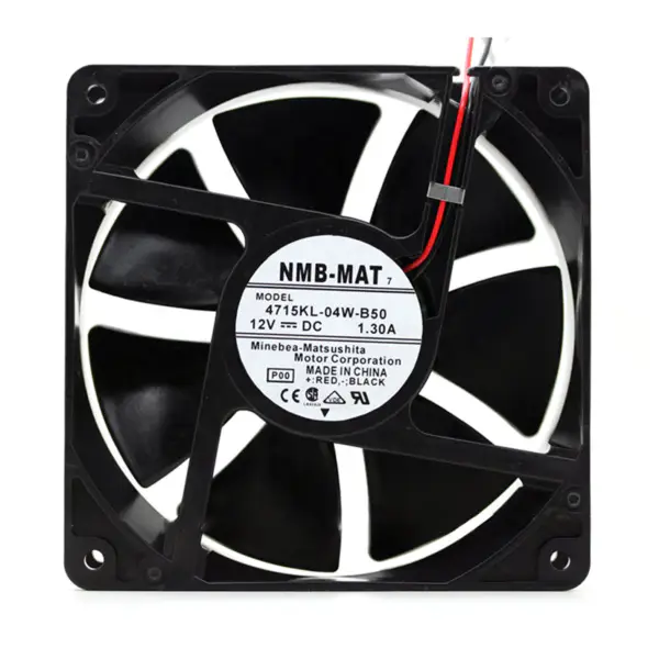 NMB 4715KL-04W-B50 12CM 12V 1.30A ventilador de refrigeración de chasis violento ventilador de servidor
