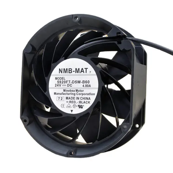 Ventilador de inversor Yaskawa 24V 4,8A 5920FT-D5W-B60 HB4A0515 ventilador de refrigeración externo