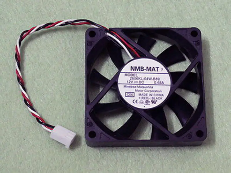 NMB 7015 12V 0.65A 7cm caja del ordenador servidor ventilador CPU 2806KL-04W-B89