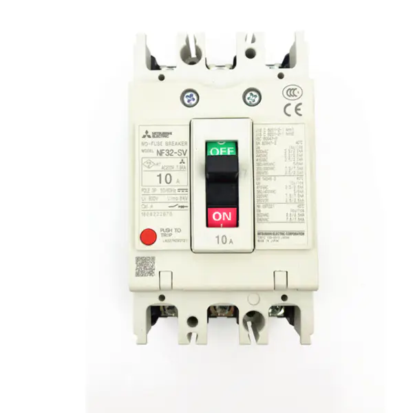 Mitsubishi 3P 10A Interruptor automático de protección de motor NF32-SV