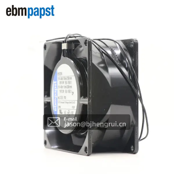 TYP 8500N Flujo de aire 61m3 /h 3200rpm Ebm papst Ventilador 115V 80 * 80 * 38mm Refrigeración completa de metal Fam Gabinete Chasis Disipación de calor