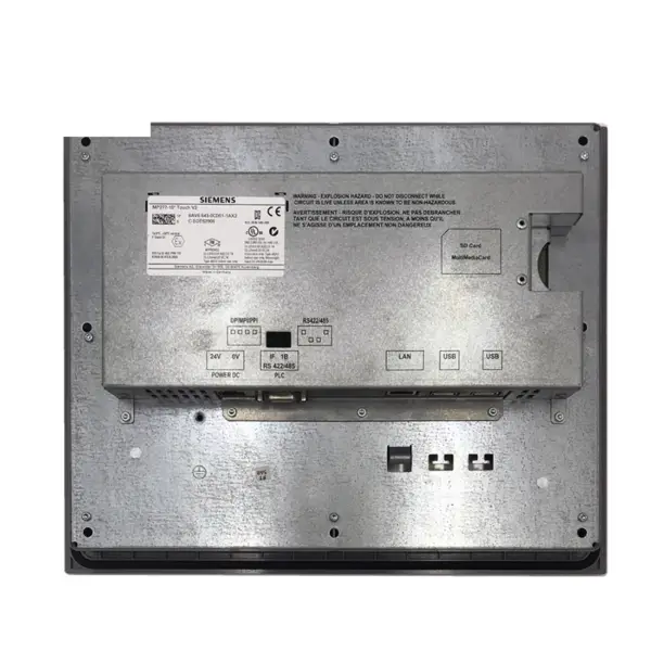 Control industrial HMI Pantalla táctil de 10 pulgadas Siemens SIMATIC MP 277 6AV6 643-0CD01-1AX2