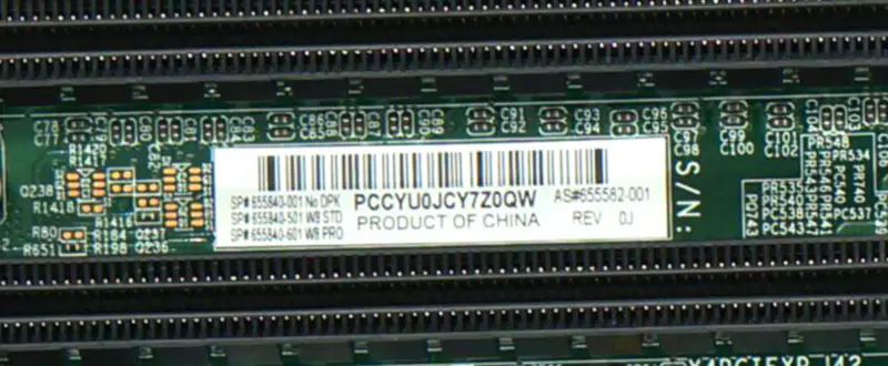 HP WorkStation Z220 SFF 655840-001 655582-001 Placa base