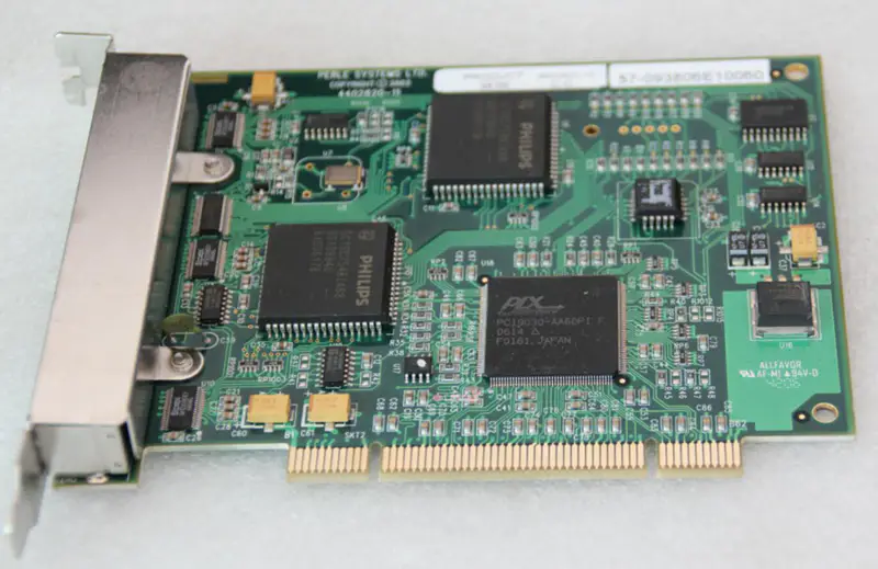 PERLE SYSTEMS LTD COPYRIGHT 4402820-11 PRODUCTO 6602820-10 placa base industrial