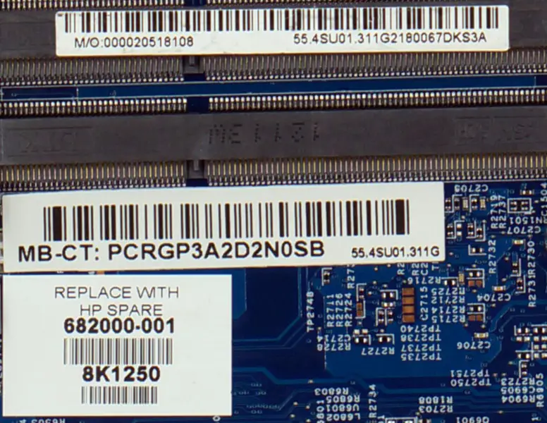 Placa base HP 682000-001 DV7 DV7T DV7-7000 DV7T-7000