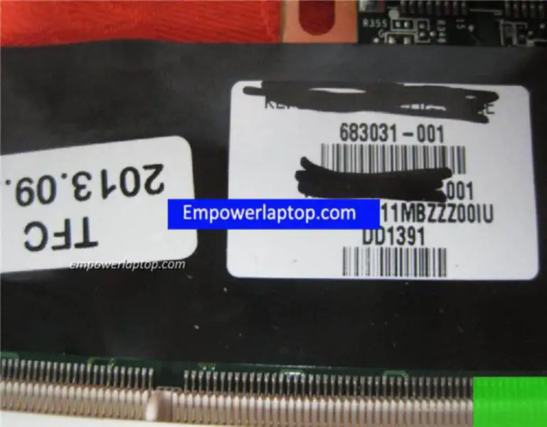 Placa base HP 683031-001 R53 DA0R53MB6E1 G4 G6 G7 G4-2000 G6-2000