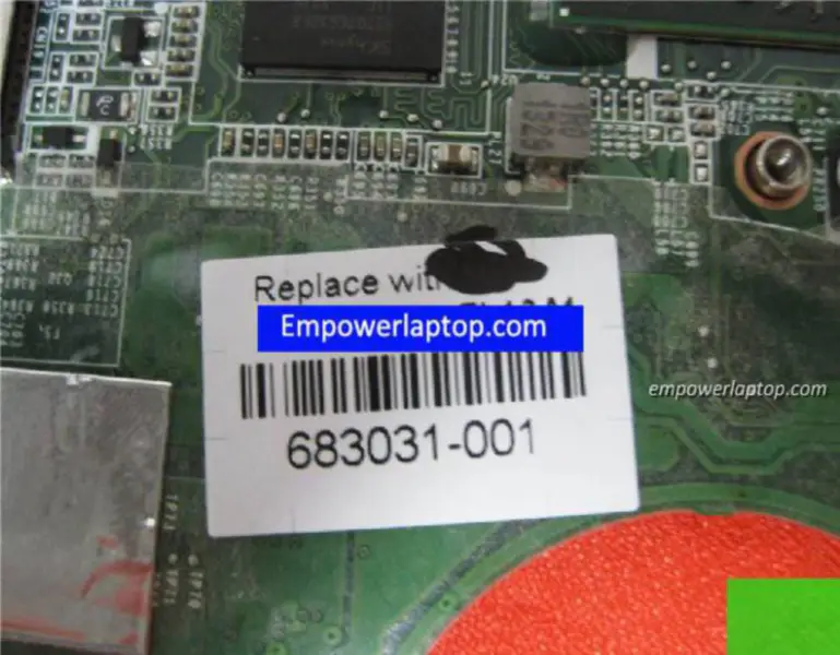 Placa base HP 683031-001 R53 DA0R53MB6E1 G4 G6 G7 G4-2000 G6-2000