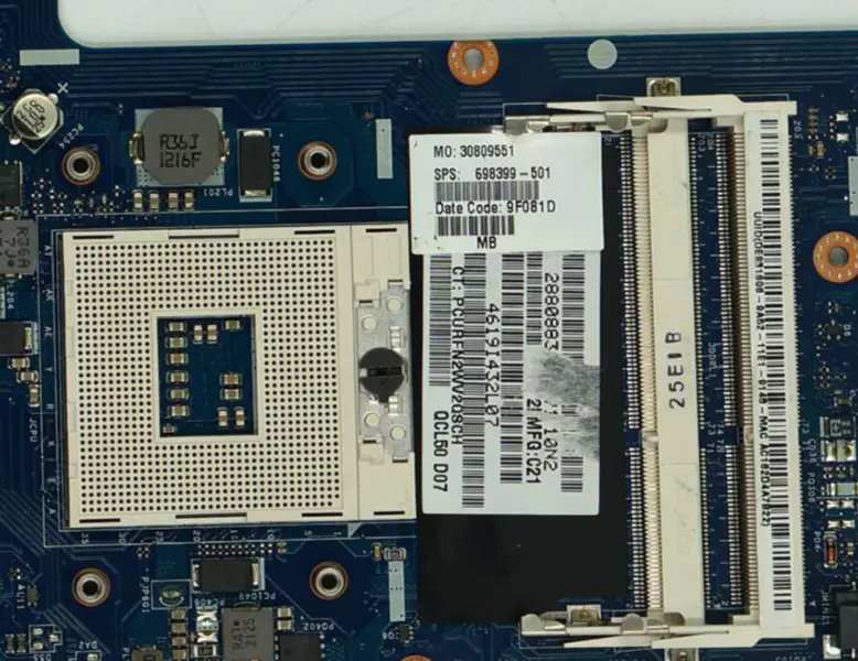 Placa base HP ENVY M6 M6-1000 QCL50 LA-8711P 698399-501