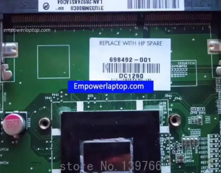 HP 698492-001 698492-501 14 Placa base
