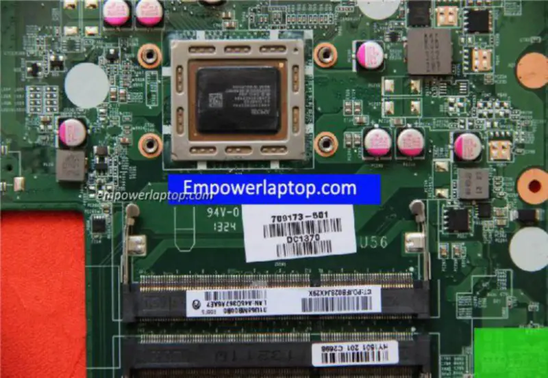 Placa base HP 709173-501 A70M A4-4355M W8STD