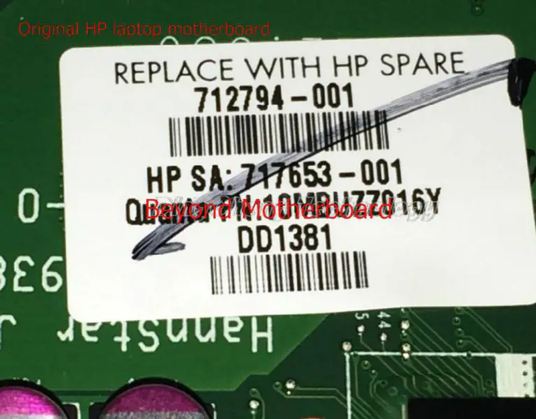 HP 712794-001 placa base para pavilion