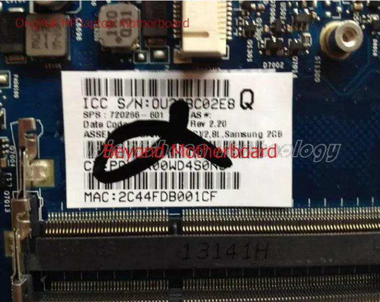 Placa base HP 720266-601 para M7