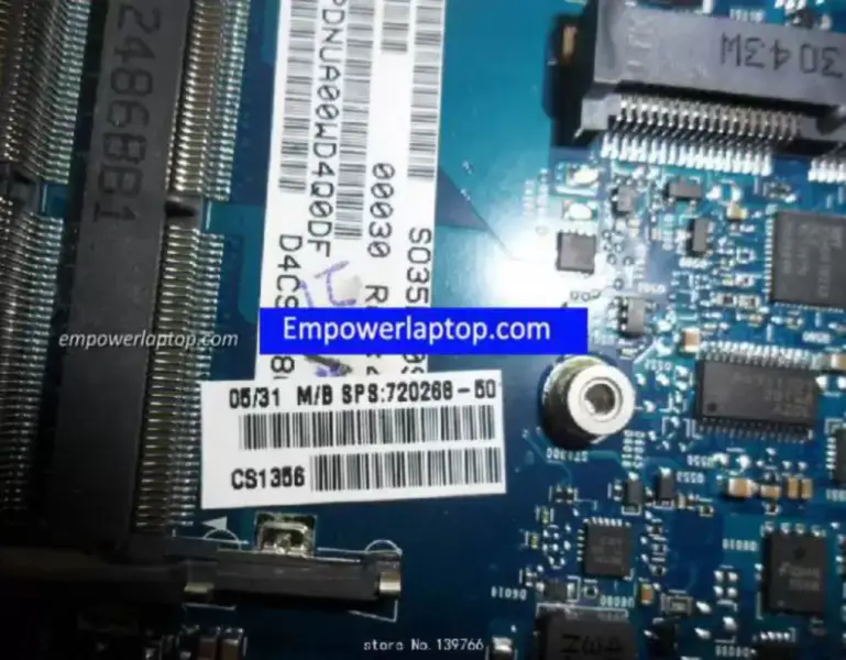 Placa base HP envy 17 17-J 720268-501 720268-001