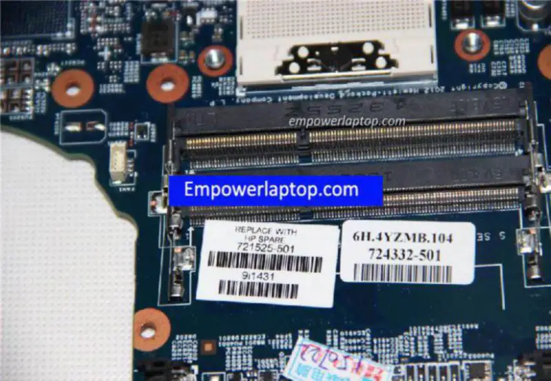 Placa base HP 440 450 721525-501 48.4YZ34.011