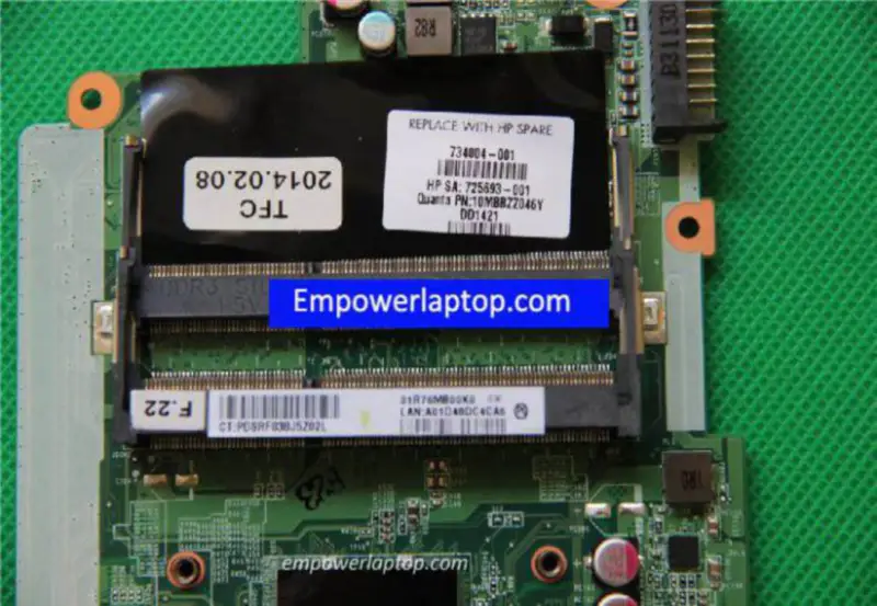 Placa base HP 15 15-E DA0R76MB6D0 734004-001