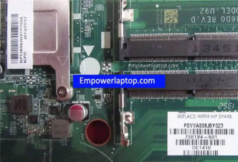 HP 15-N 738124-001 738124-501 A10-5745M DA0U92MB6D0 Placa base