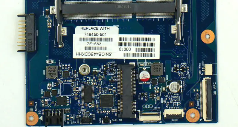 HP 17-J 746450-501 6050A2549501-MB-A02 Motherboard