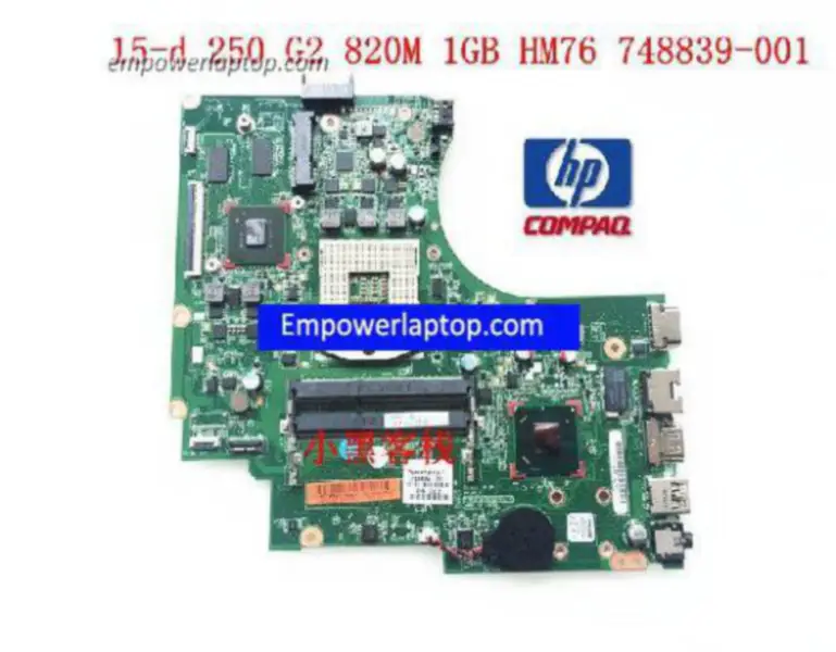 Placa base HP 15-D 250 G2 748839-001