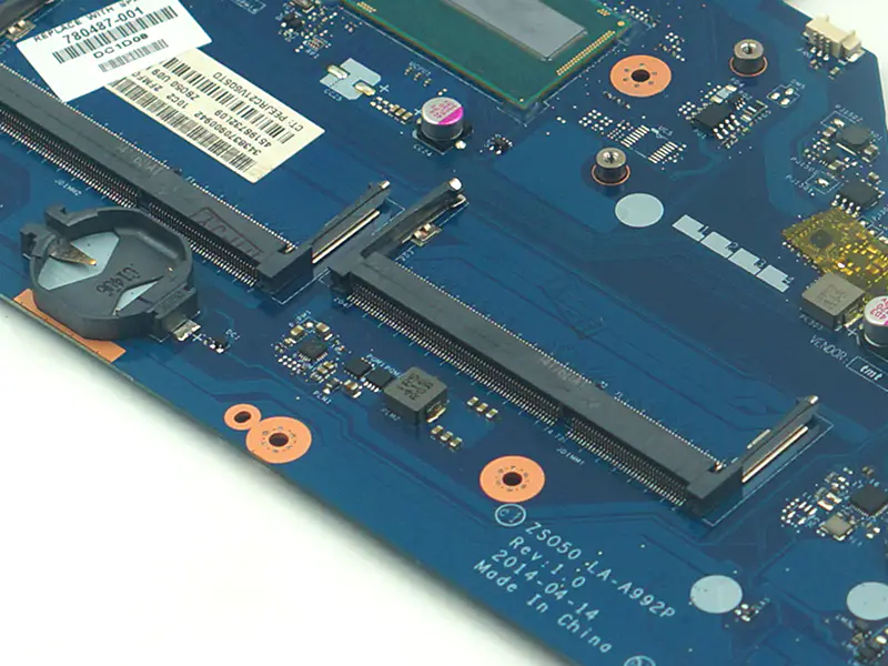 HP 15-R 250 G3 I3 CPU 780487-001 780487-501 ZS050 LA-A992P Placa base