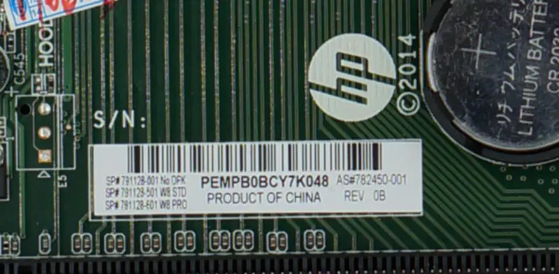 HP ProDesk 280 G1 782450-001 Placa base FX-ISB-8X-3 791128-001 791128-501 791128-601