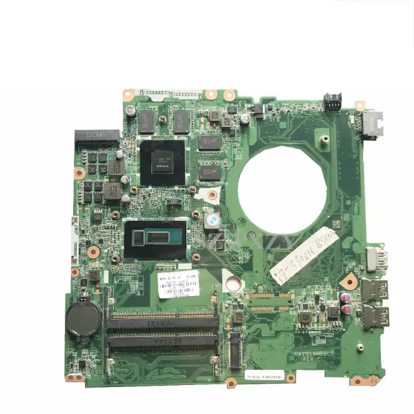 HP 17-K 17T-K 782621-001 782621-501 782621-601 DAY31AMB6C0 Placa base