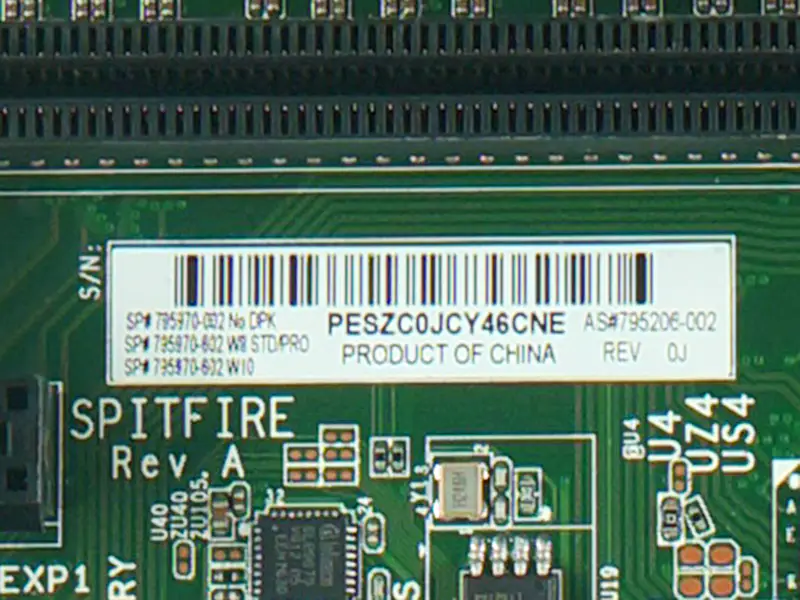 Placa base HP 795206-002 800 G2 Q170 1151
