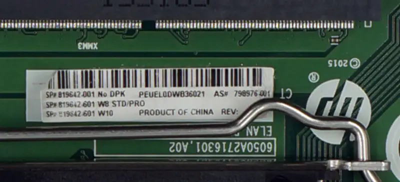 HP 798976-001 ProOne 600 G2 819642-001 Placa base