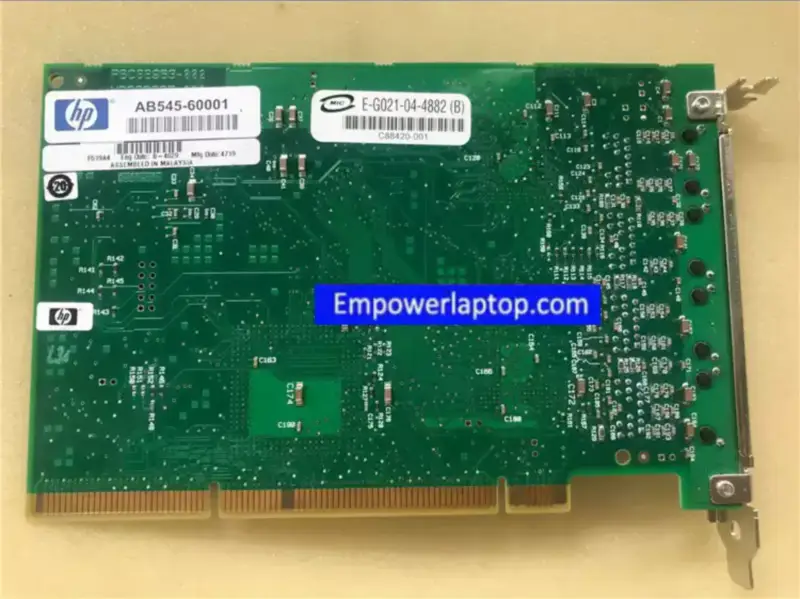 Adaptador Intel 82546EB PRO/1000 MT Gigabit