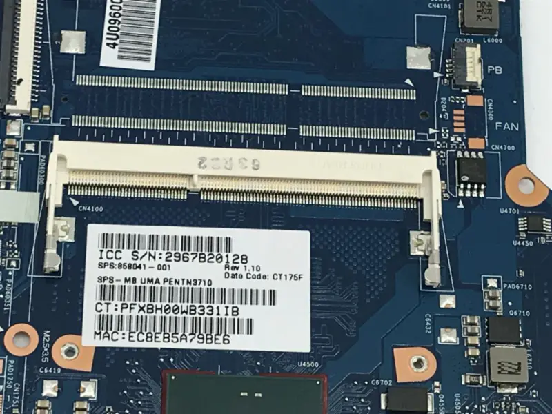 Placa base HP 14-AM 14-AR 14-AQ 858041-601 858041-001 858041-501 6050A2823301