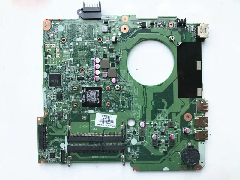 Placa base HP 776783-501 DA0U93MB6D2 15-f
