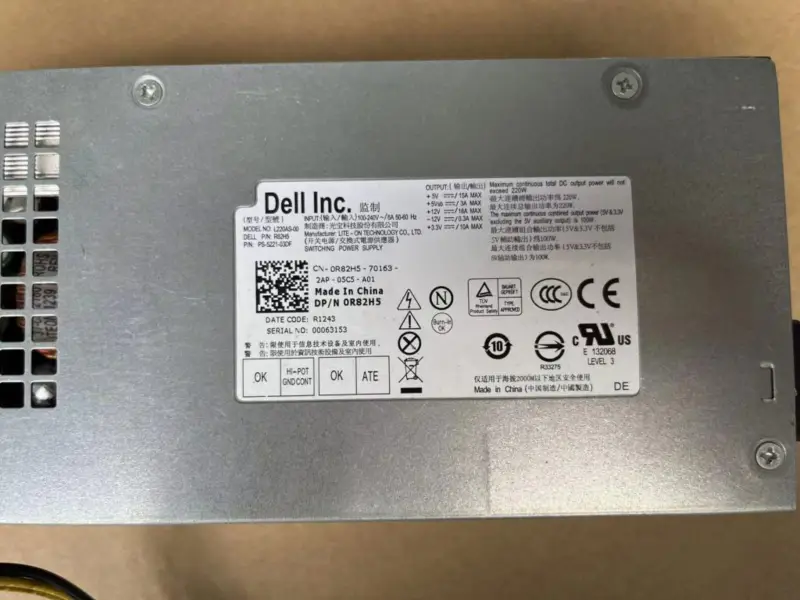 Fuente de alimentación Dell DPS-220UB A L220AS-00