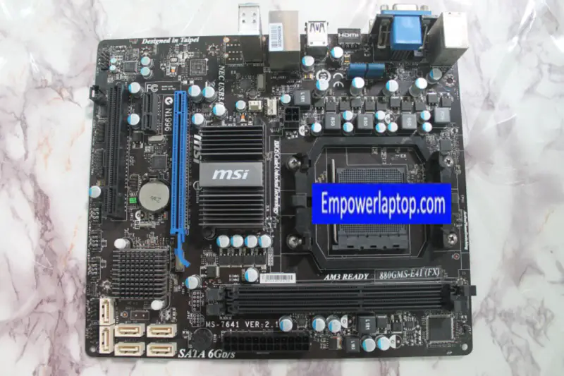 MSI 880GMS-E41(FX) Placa base AM3+ DDR3 SATA3