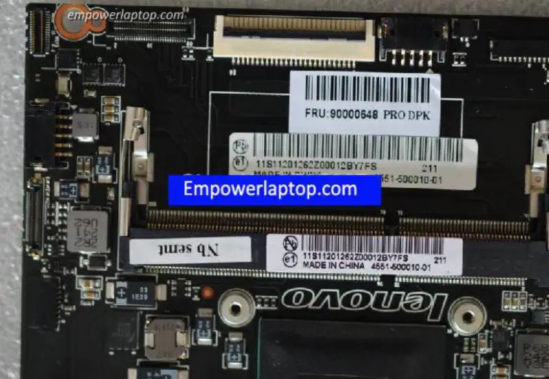 Lenovo 90000648 Yoga 13 13.3 Placa base