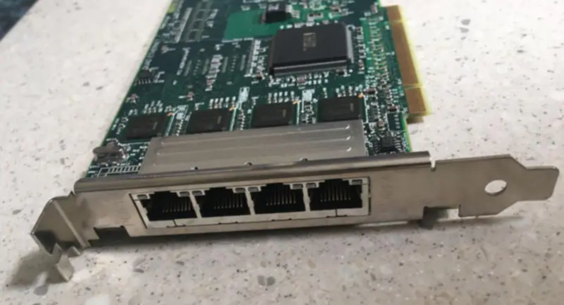 Radisys 97-9031-02 Adaptador de red de servidor Ethernet PCI de cuatro puertos
