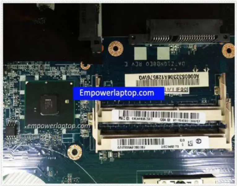 Placa base Toshiba FIT X505 A000053230