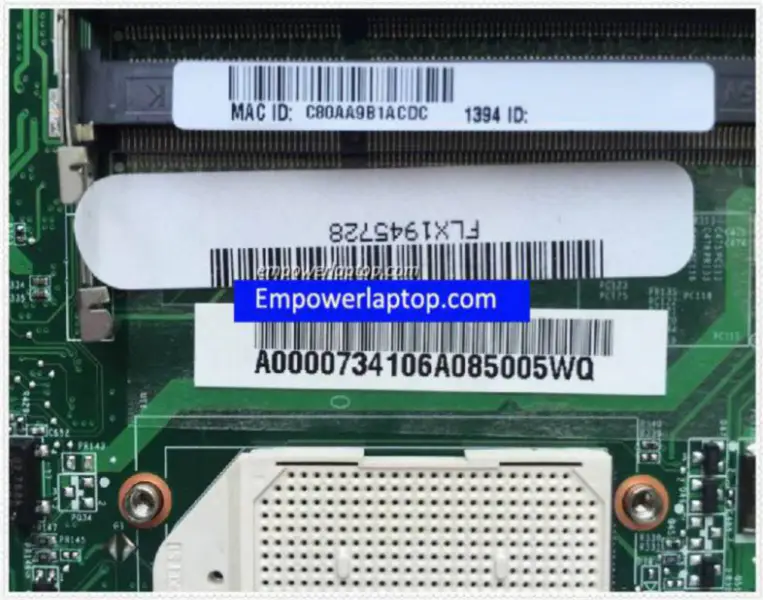 Placa base Toshiba Satellite L645