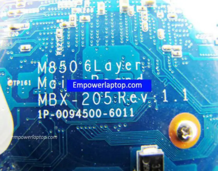 Placa base Sony A1730145A MBX-205 M850 1P-0094500-6011